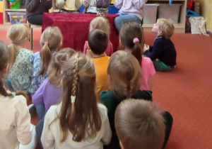 Spotkanie w ramach akcji Cała Polska czyta dzieciom.