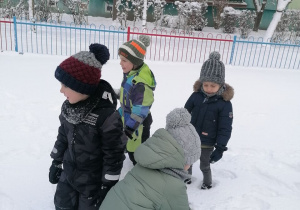 Zabawy na śniegu