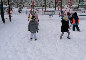 Zabawy na śniegu