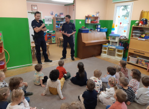 Spotkanie z fukcjonariuszami Policji - grupa I i II