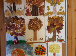 Konkurs "Jesienne drzewo" - grupa I i II