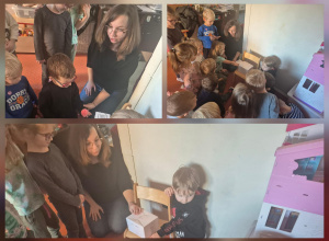 "Zmysły - czy da się je oszukać ?" - zajęcia w grupie IV