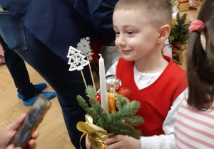 Warsztaty z rodzicami - przygotowanie stroików