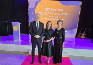 Zdjęcie z rozdania nagród